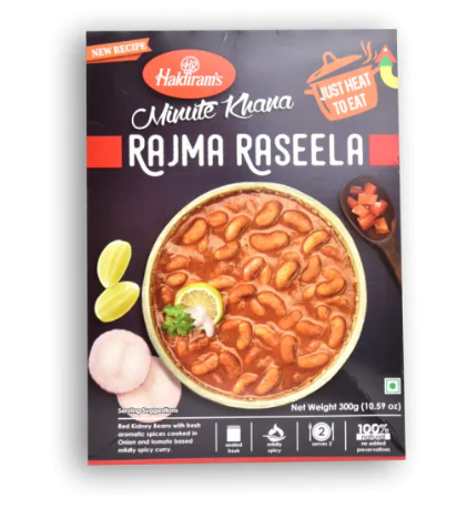 HALDIRAM'S MINUTE KHANA Rajma Raseela 10.59 OZ